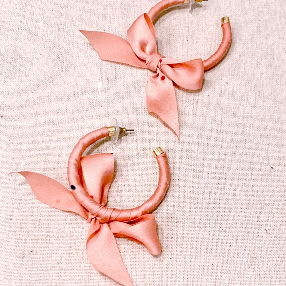Scarf Tie Hoops